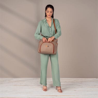 Bolsa Maternidade Lebaby Cappuccino