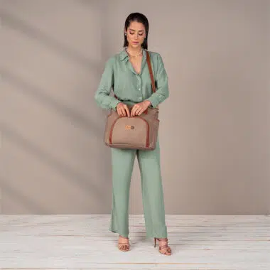 Bolsa Maternidade Lebaby Cappuccino