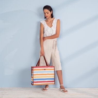 Bolsa Maternidade Alce Bag Listras Color