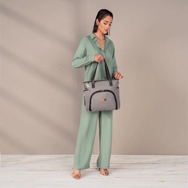 c bolsa maternidade usealce le baby preta