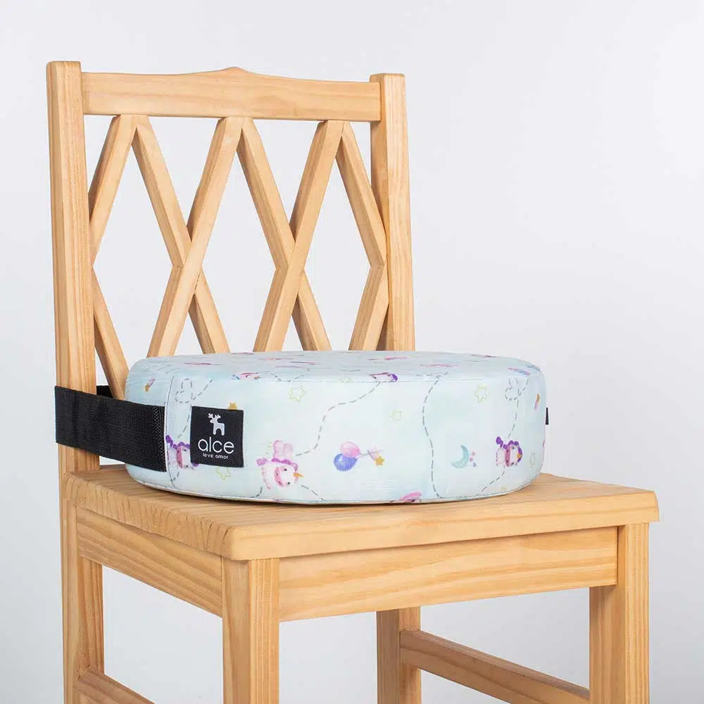 assento elevacao alimentacao redondo unicornio alce