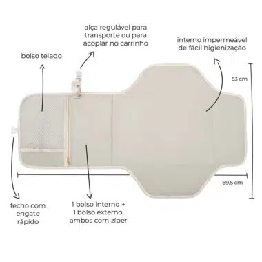 Kit Lebaby 7 Peças Nude