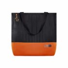 Bolsa Maternidade Coleção Cores - Preto e Laranja