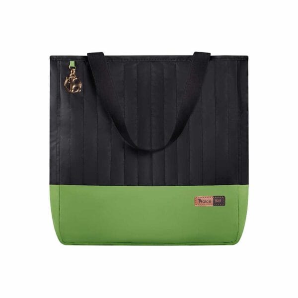 Kit Bolsa Mala e Mochila Maternidade Coleção Cores - Preto e Verde - Imagem 2