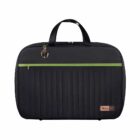Kit Bolsa Mala e Mochila Maternidade Coleção Cores - Preto e Verde