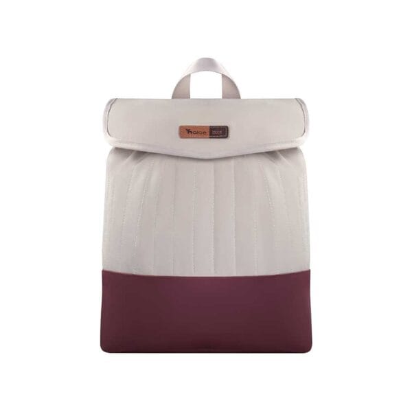 Mochila Maternidade Coleção Cores - Creme e Marsala