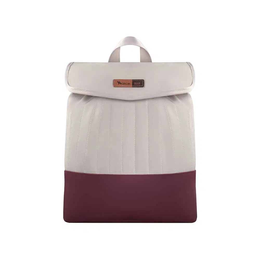 Mochila Maternidade Coleção Cores - Creme e Marsala