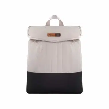 Mochila Maternidade Coleção Cores - Creme e Preto