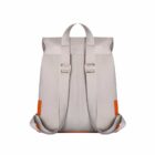 Kit Bolsa Mala e Mochila Maternidade Coleção Cores - Creme e Laranja