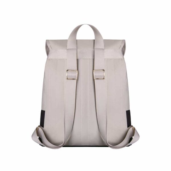Mochila Maternidade Coleção Cores - Creme e Preto - Imagem 3