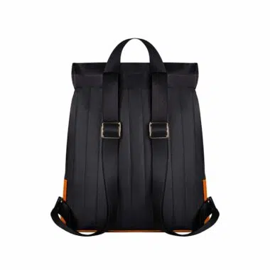 Mochila Maternidade Coleção Cores - Preto e Laranja
