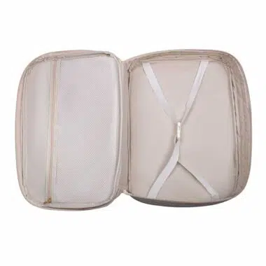 Kit Bolsa Mala e Mochila Maternidade Coleção Cores - Creme e Laranja