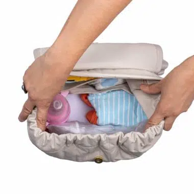 Mochila Maternidade Coleção Cores - Creme e Caramelo