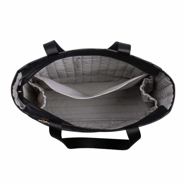 Kit Bolsa Mala e Mochila Maternidade Coleção Cores - Preto e Caramelo - Imagem 6