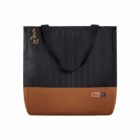 Kit Bolsa Mala e Mochila Maternidade Coleção Cores - Preto e Caramelo