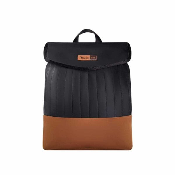 Kit Bolsa Mala e Mochila Maternidade Coleção Cores - Preto e Caramelo - Imagem 11