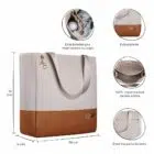 Bolsa Maternidade Coleção Cores - Creme e Caramelo