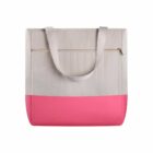 Bolsa Maternidade Coleção Cores - Creme e Pink