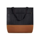 Kit Bolsa Mala e Mochila Maternidade Coleção Cores - Preto e Caramelo