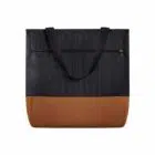 Bolsa Maternidade Coleção Cores - Preto e Caramelo