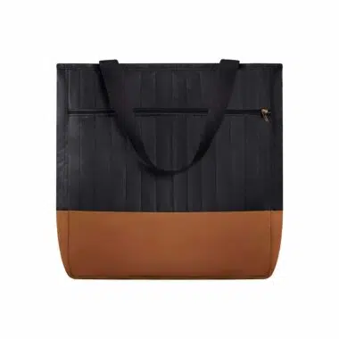 Bolsa Maternidade Coleção Cores - Preto e Caramelo