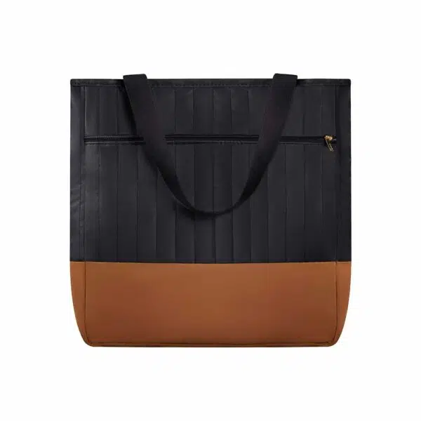 Bolsa Maternidade Coleção Cores - Preto e Caramelo - Imagem 3