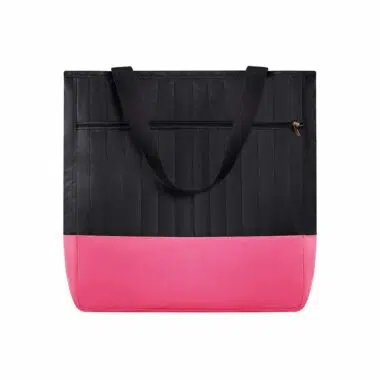 Bolsa Maternidade Coleção Cores - Preto e Pink