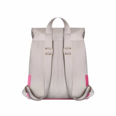 Mochila Maternidade Coleção Cores - Creme e Pink