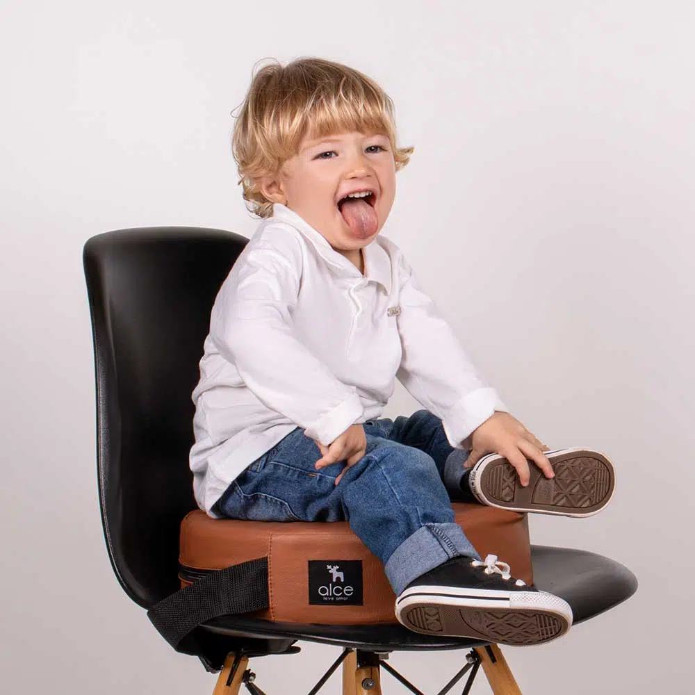 Assento de Alimentação e Elevação Redondo Caramelo (Avulso) - Imagem 2