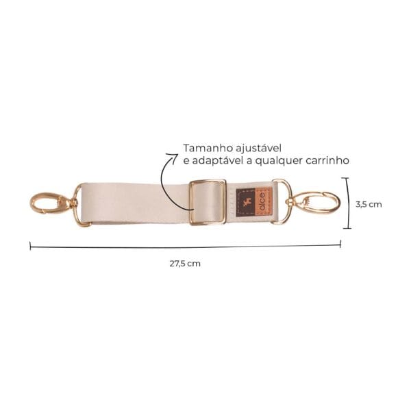 alca para carrinho de bebe alce perola