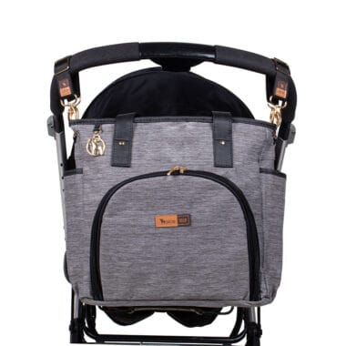 Kit Lebaby 7 Peças Cinza Mescla