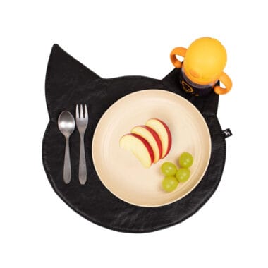 Jogo Americano Infantil Impermeável Sousplat Gatinho Preto