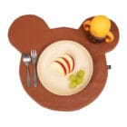 jogo americano infantil impermeável sousplat urso caramelo