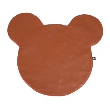 jogo americano infantil impermeável sousplat urso caramelo