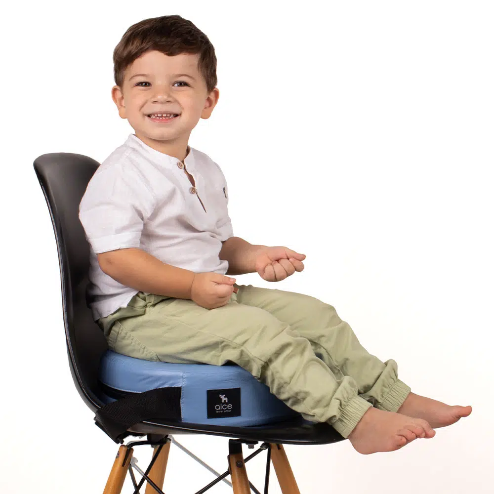 Assento de Alimentação e Elevação Redondo Azul (Avulso)