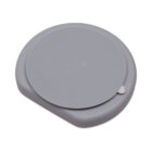 Kit Introdução Alimentar Prato Silicone com Ventosa Cinza