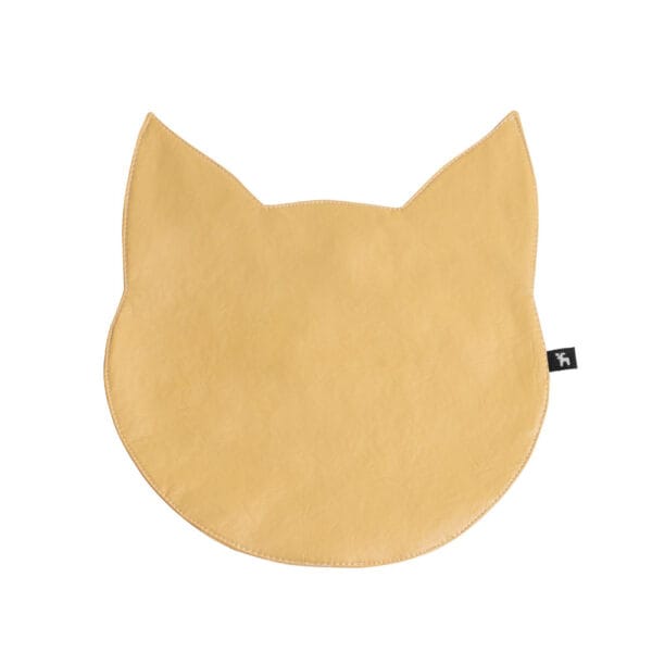 Jogo Americano Infantil Impermeável Sousplat Gatinho Mostarda