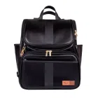 Bolsa Mochila Maternidade Multifuncional Lebaby 2 em 1 Preta