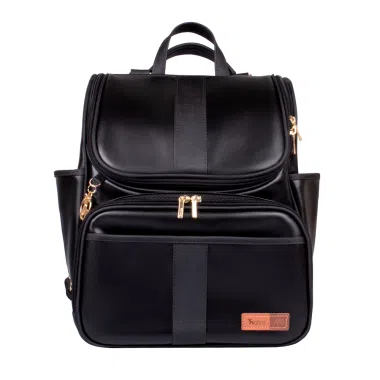 Bolsa Mochila Maternidade Multifuncional Lebaby 2 em 1 Preta