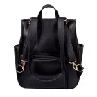 Bolsa Mochila Maternidade Multifuncional Lebaby 2 em 1 Preta