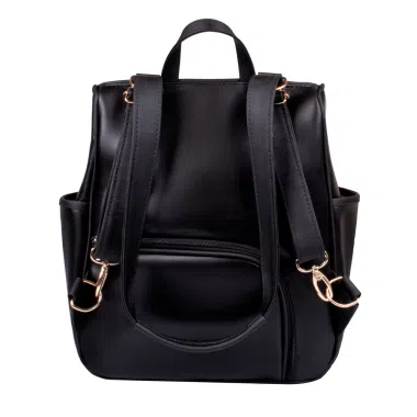 Bolsa Mochila Maternidade Multifuncional Lebaby 2 em 1 Preta