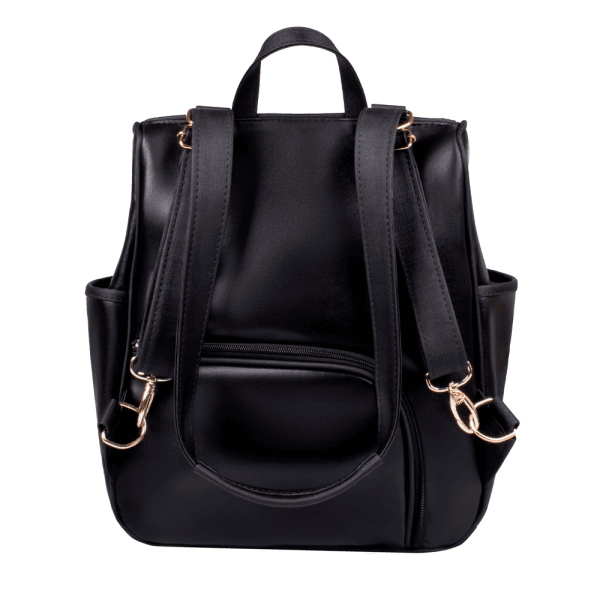 Bolsa Mochila Maternidade Multifuncional Lebaby 2 em 1 Preta - Imagem 3