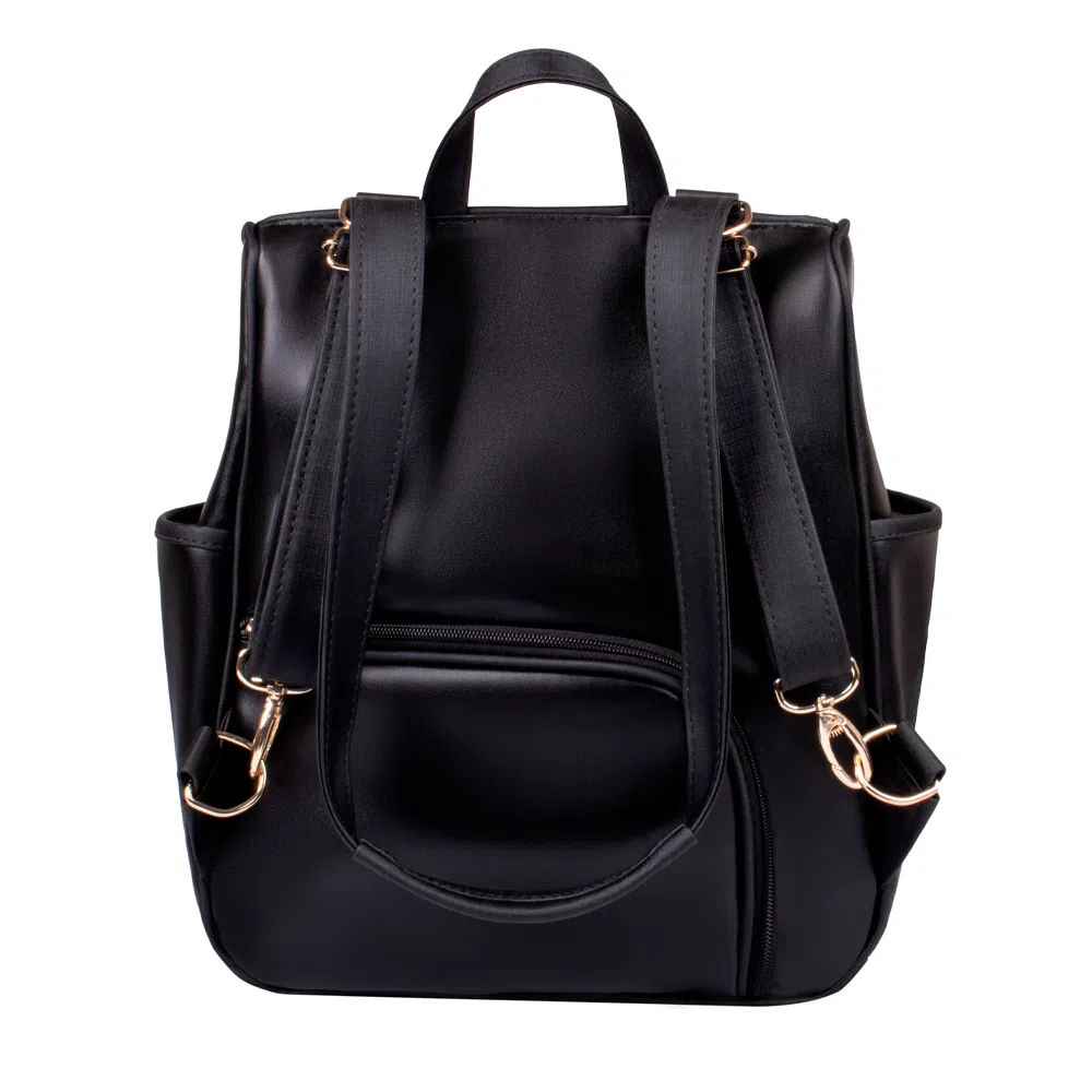 Bolsa Mochila Maternidade Multifuncional Lebaby 2 em 1 Preta - Imagem 3