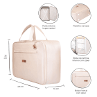 Kit Maternidade Bolsa Mala Mochila Londres Pérola