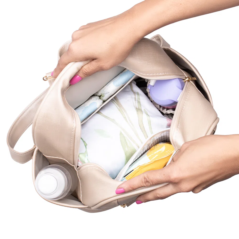 Mochila Maternidade Londres Pérola - Imagem 5