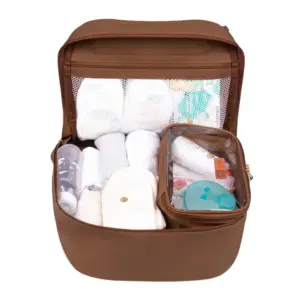 Mochila Maternidade Coleção Materna Caramelo