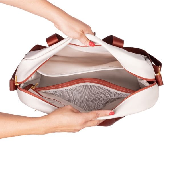 Mochila  Maternidade Coleção  Materna Nude - Imagem 5