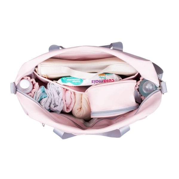 Bolsa  Maternidade Coleção Materna Rosa - Imagem 5