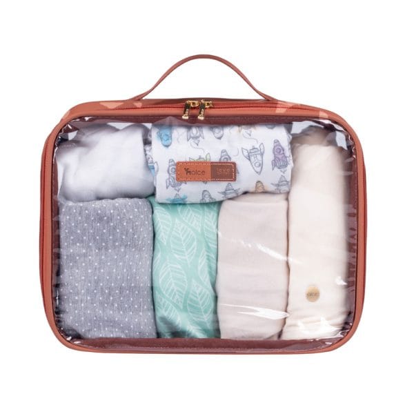 Kit Organizadores de Mala e Bolsa Caramelo - Imagem 4
