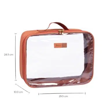 Kit Organizadores de Mala e Bolsa Caramelo
